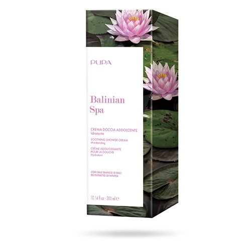 PUPA Balinian Spa - Crème de douche à base de sel blanc de Bali